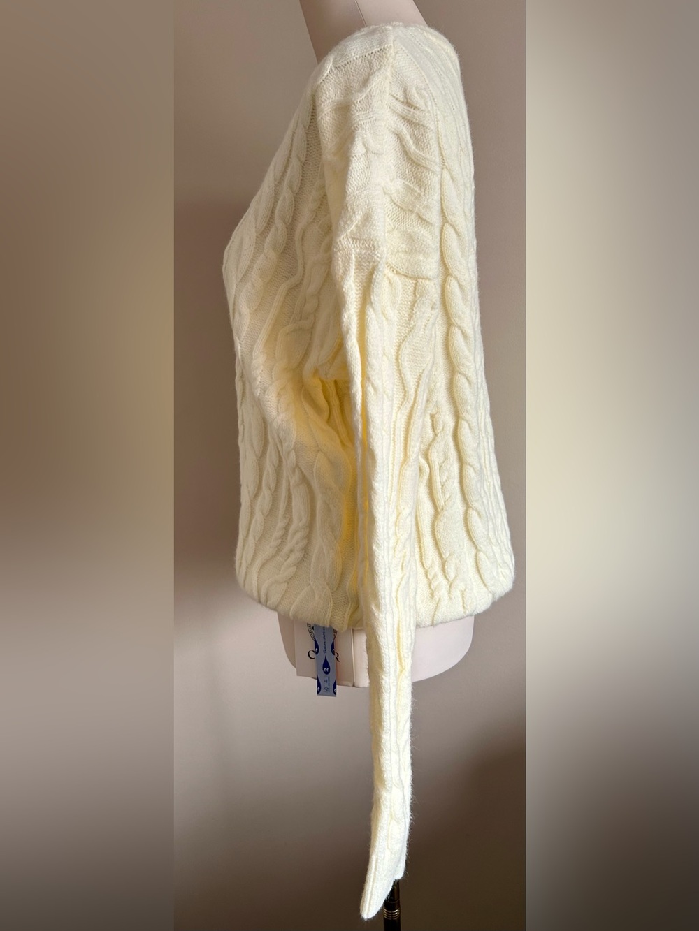 NWT - Cider Cream Multi-Cable Knit Pullover - Picture 6 of 15